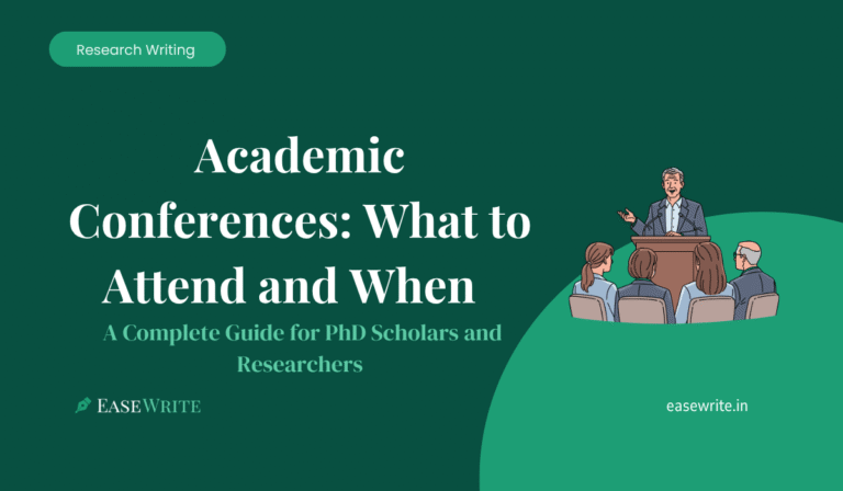 Academic Academic Conferences: What to Attend and When