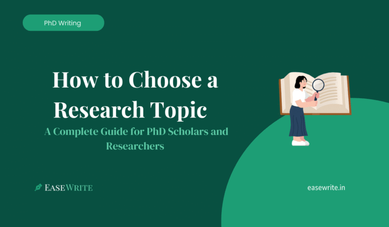 How to Choose a Research Topic