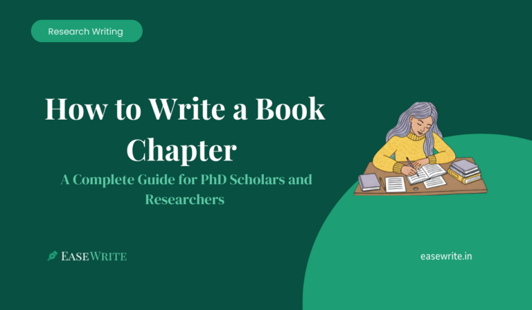 How to Write a Book Chapter