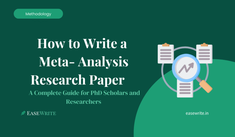 How to Write a Meta-Analysis Research Paper