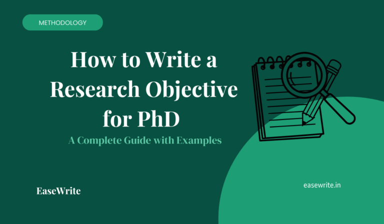 How to Write Research Objective for PhD